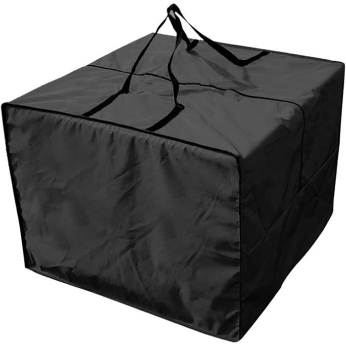 Sac De Rangement VidaXL Pour Coussins Jardin - 150x75x75cm - Noir - Résistant UV