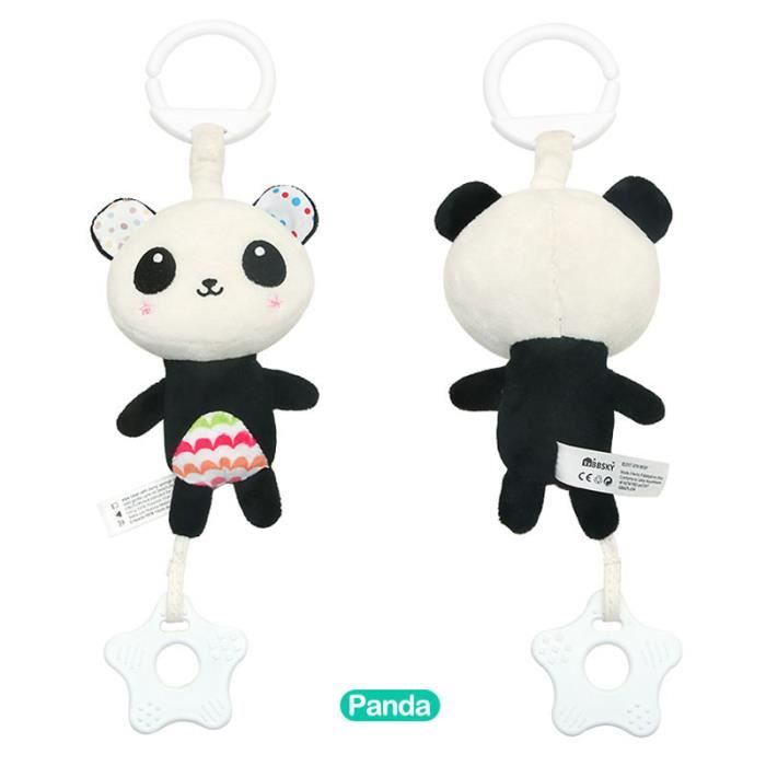 Jouet d'Éveil Sensoriel Bébé - Hochet Suspendu en Peluche | Jouet Musi Jouet d'Éveil Sensoriel Bébé - Hochet Suspendu en Peluche | Jouet Musi
