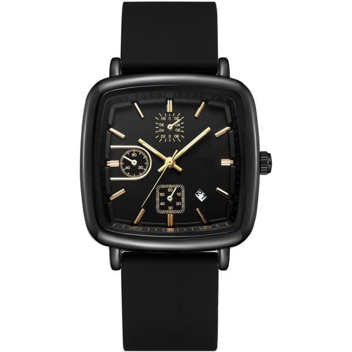 Montre Militaire Homme LN LENQIN – Cadran Analogique Avec Date, Sangle Nylon | Étanche 30 M, Style Armée Et Sport