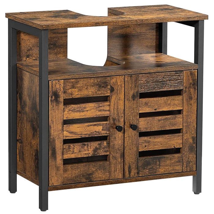 Meuble sous lavabo armoire salle de bain placard rangement 60 x 30 x 60 cm Meuble sous lavabo armoire salle de bain placard rangement 60 x 30 x 60 cm