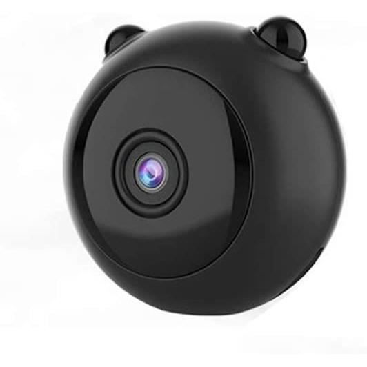 Caméra ip motorisee wifi a vision nocturne sans fil reseau noir de  surveillance webcam