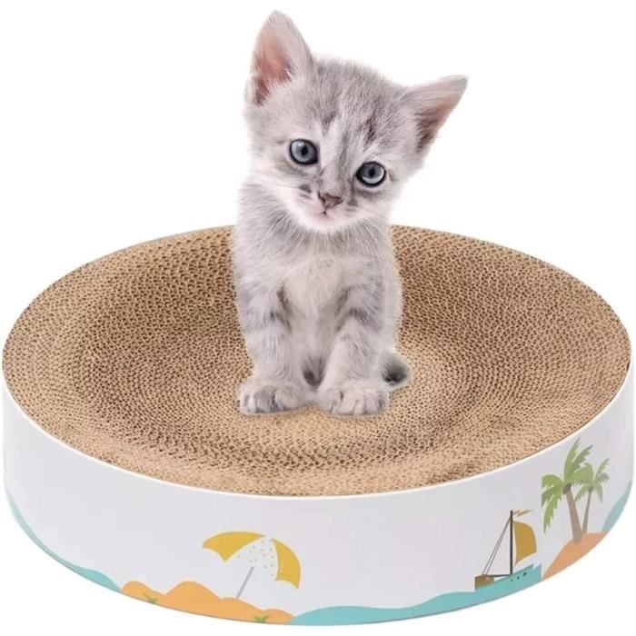 Mobiclinic, Griffoir Chat, Oliver, Arbre à Griffes Chat, Jouet Chat