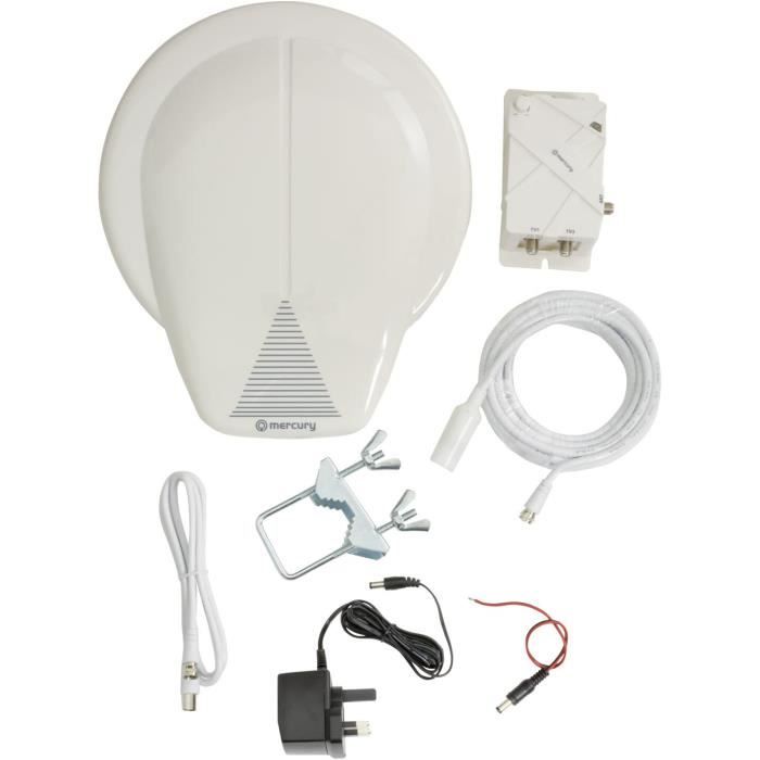 Antenne Magnétique DVB-T SIKURIT - Pour Maison, Camping-car, Voiture & Bateau !