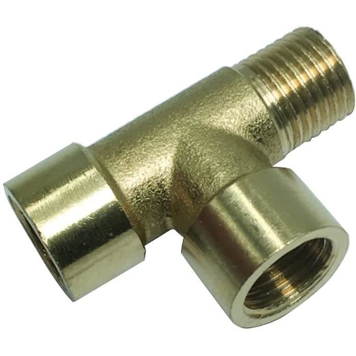 Raccord En Té Laiton 3 Voies – Filetage Mâle-Femelle 1/8, 1/4, 3/8 BSP – Adaptateur Séparateur De Tuyau – Connexion Mâle, Égal, Té Raccord Tuyau Laiton Raccord En Té Laiton 3 Voies – Filetage Mâle-Femelle 1/8, 1/4, 3/8 BSP – Adaptateur Séparateur De Tuyau – Connexion Mâle, Égal, Té Raccord Tuyau Laiton