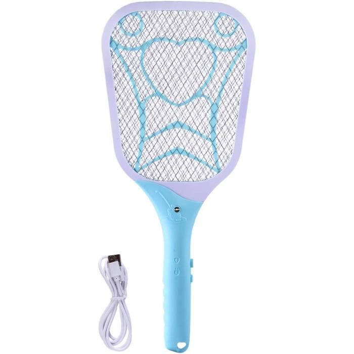 Lectrique Fly Swatter Bug Zapper Bat tue mouches, moustiques, guêpes