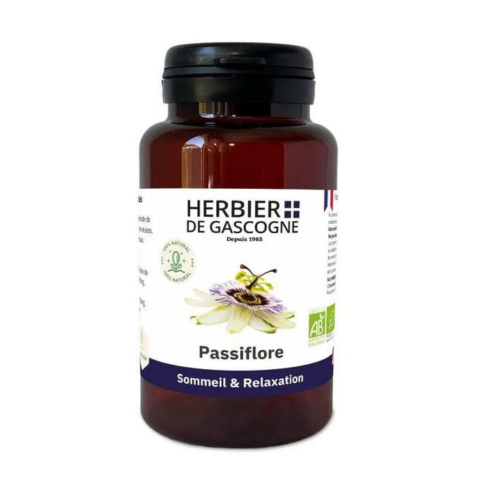 Passiflore Bio Nat & Form - 200 Gélules Végétales Pour L'apaisement, Origine France