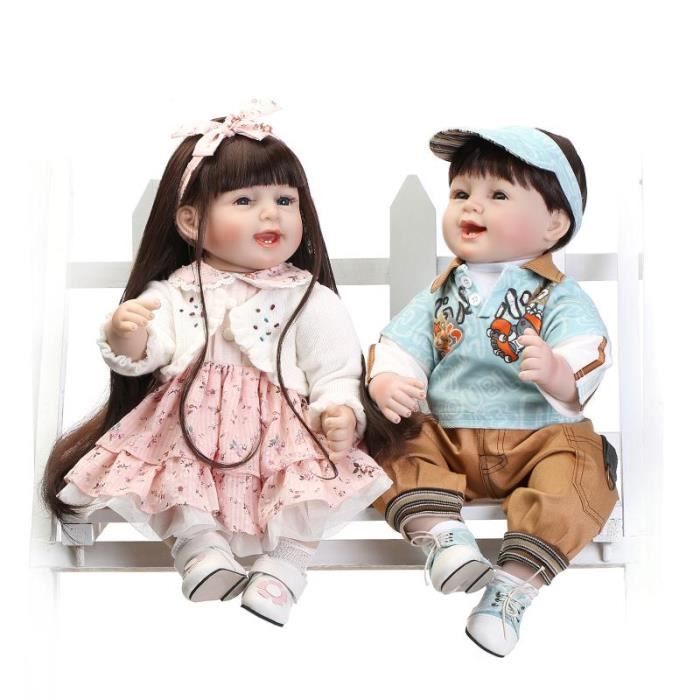 2pcs Npk Poupee 55 Cm Realiste Bebe Reborn Doux Silicone Bebe Realiste Reborn Jumeaux Poupees Pour Garcon Cdiscount Jeux Jouets 2pcs Npk Poupee 55 Cm Realiste Bebe Reborn Doux Silicone Bebe Realiste Reborn Jumeaux Poupees Pour Garcon Cdiscount Jeux Jouets