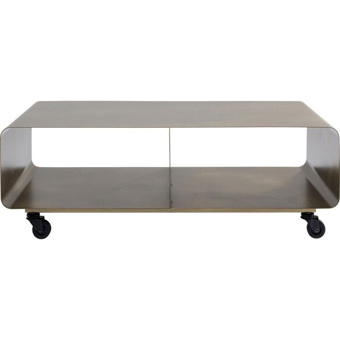 Meuble TV bronze laqué LOUNGE