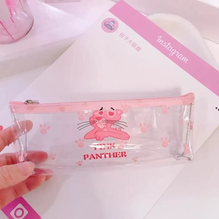 Trousse PVC Dorée Motif Panthère - Petit Format 18x9x4 Cm - Neuf Sans étiquette - France
