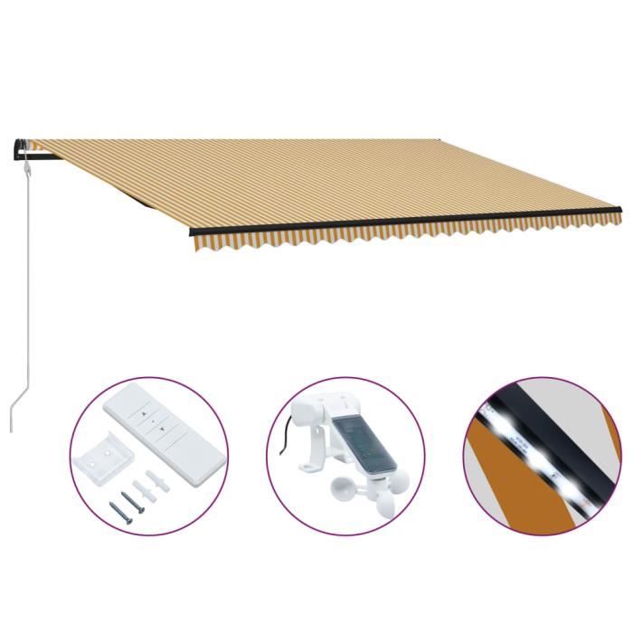 Voile D'ombrage Rétractable Ondulé, Protection Solaire Et UV, Imperméable, Store Enroulable Ondulé, Pour Pergola Extérieure, Porche, Jardin