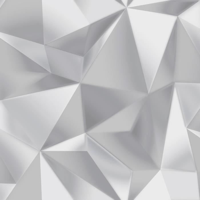 Marino géométrique gris papier peint