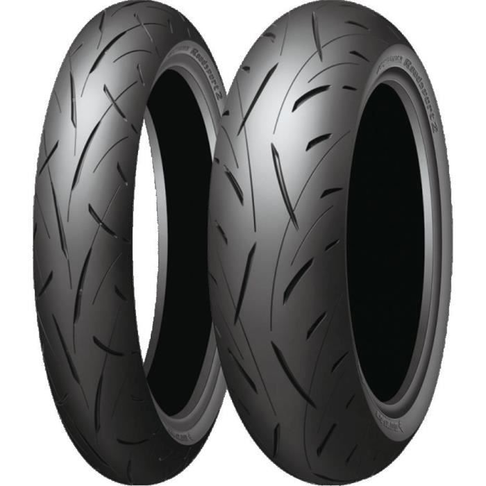 Pneu Dunlop Sportmax Roadsport 2 200/55 ZR 17 M/C (78W) TL - Moto - Eté