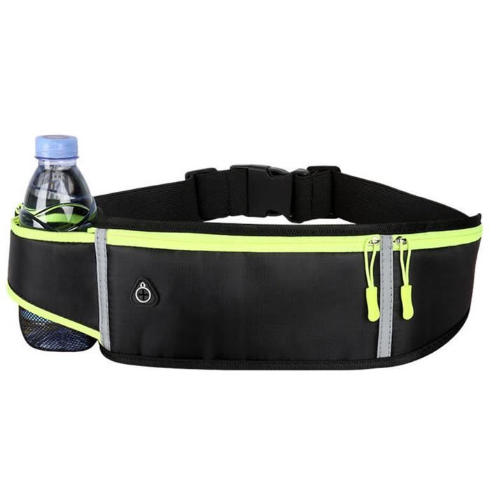 Sac banane de sport Sacoche à ceinture de marche noir pour Samsung Galaxy Note 10 Plus SM-N975F 6.8 -Yuan Yuan