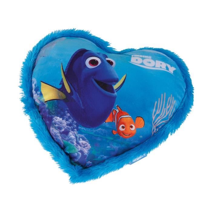 Disney Finding Dory Coussin Forme Cœur Cdiscount Maison
