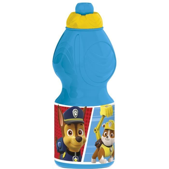 Gourde Paw Patrol 35 Cl Pour Enfants - En Plastique, Thème Sport, Neuf Sous Blister