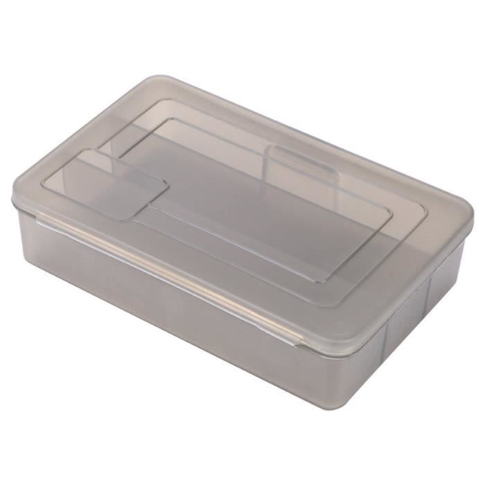 ARAMOX boîte à leurres de pêche 3 grilles leurres boîte de rangement