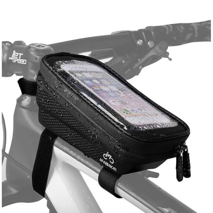 Sacoche Velo Cadre Support Telephone Velo Etanche,Porte téléphone vélo