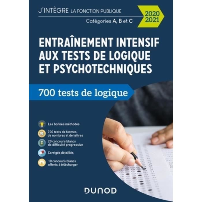Entrainement Intensif Aux Tests De Logique Et Psychotechniques Categories A B C 700 Tests De Logique 20 Concours Blancs Achat Vente Livre Parution Pas Cher Soldes Sur Cdiscount Des Le 20 Janvier Cdiscount Entrainement Intensif Aux Tests De Logique Et Psychotechniques Categories A B C 700 Tests De Logique 20 Concours Blancs Achat Vente Livre Parution Pas Cher Soldes Sur Cdiscount Des Le 20 Janvier Cdiscount