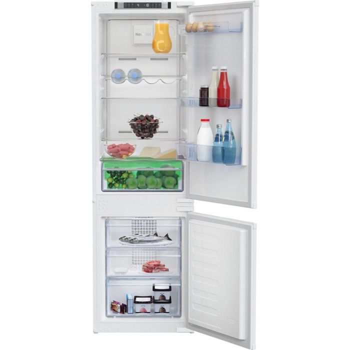 Refrigerateur congelateur en bas Beko BCNA275E41SN Encastrable 178 cm