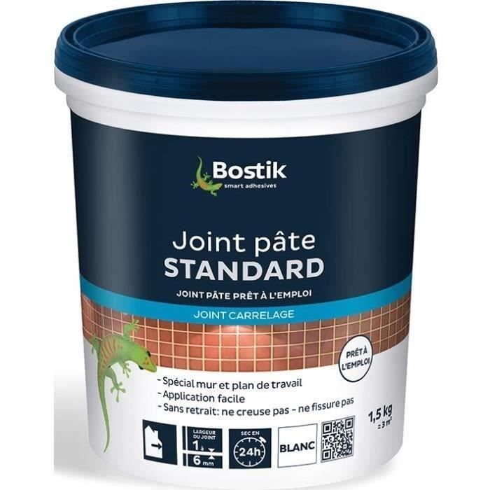 Joint carrelage blanc - pâte 1.5 Kg