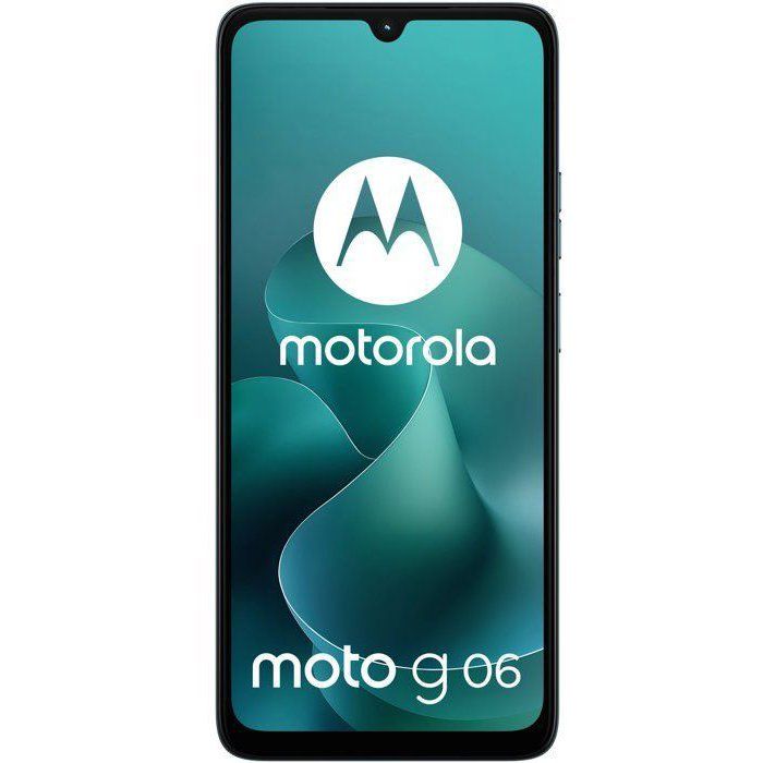 Smartphone MOTOROLA Moto G06 ROM 64 Go RAM 4 Go Bleu Tapestry