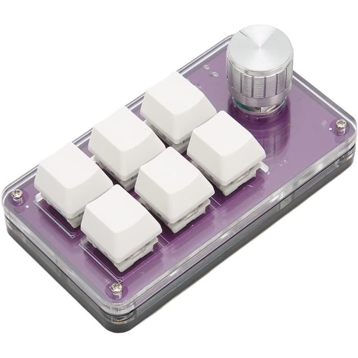 Clavier Mécanique Programmable À Une Main, Clavier Macro Programmable À ...
