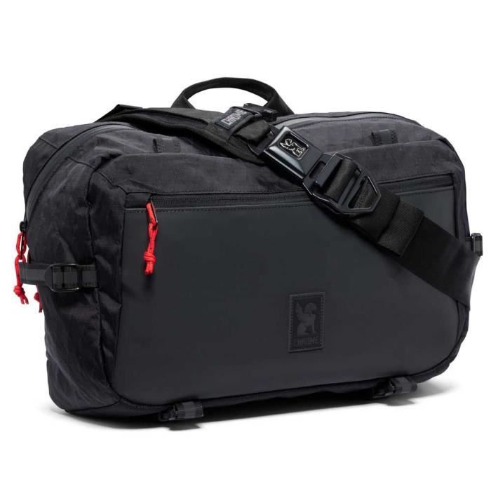 Sac à bandoulière - CHROME - Kadet Max Reflective - 22L - Noir - Amovible et zippée