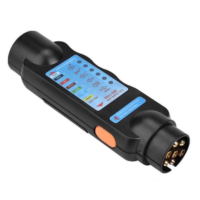Dioche Testeur de Prise de Remorque Trailer Socket Tester, 12V 7Pin ...