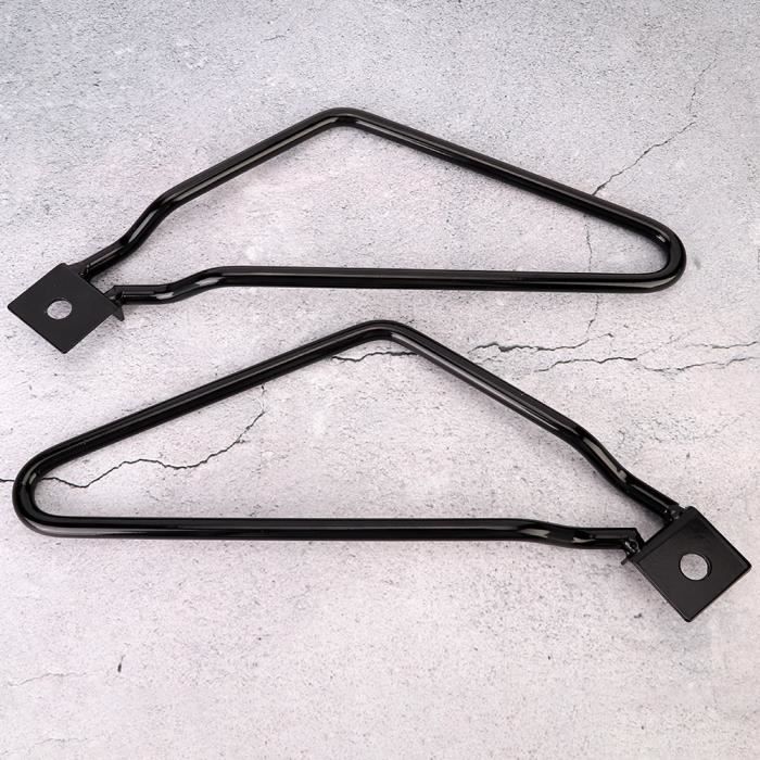 Keenso Supports Pour Sacoches Moto - Compatible Harley Davidson XL883/1200 - Montage Facile