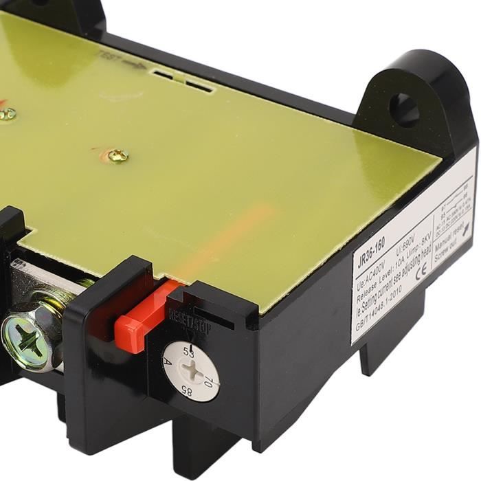 Relais De Surcharge Thermique 12-18A 750V - Protection Moteur, 1NO+1NC, Réinitialisation Manuelle/auto - 7