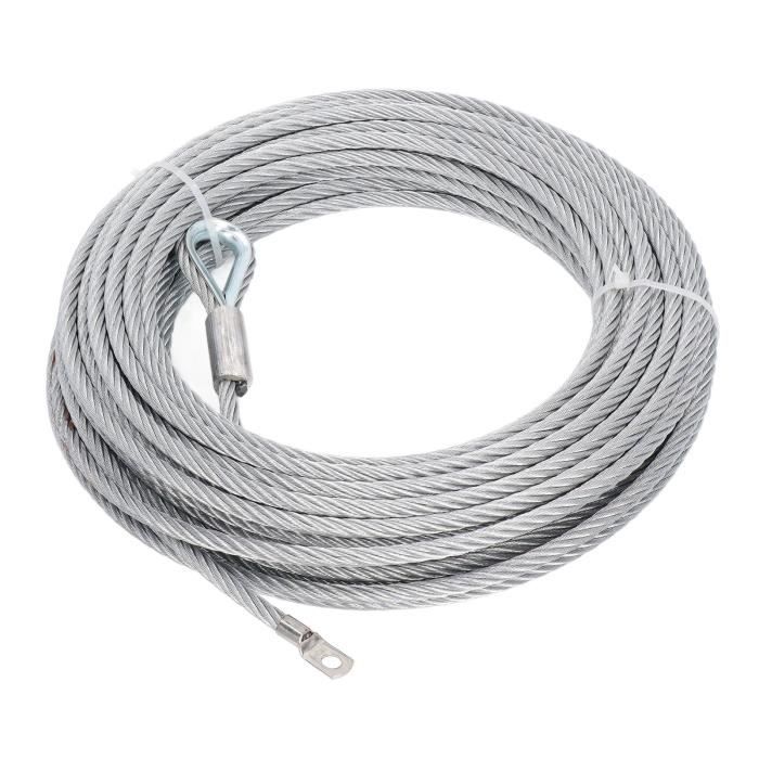 Câble De Remorquage Lampa 40905 En Acier 5000 Kg - Robuste Et Plastifié 3,5 M