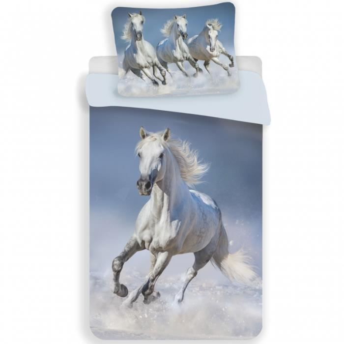 housse de couette cheval