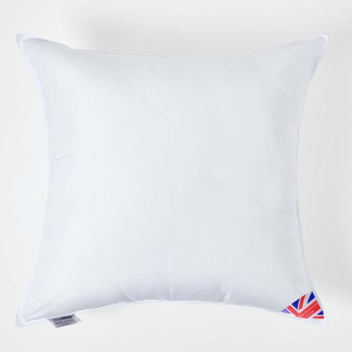Coussin De Lit En Microfibre Hypoallergénique 70x80 Cm - Blanc EDANTI