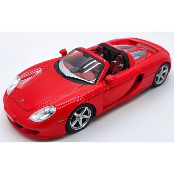 VOITURE PORSCHE CARRERA GT ROUGE 1/24° CARARAMA - Cdiscount Jeux