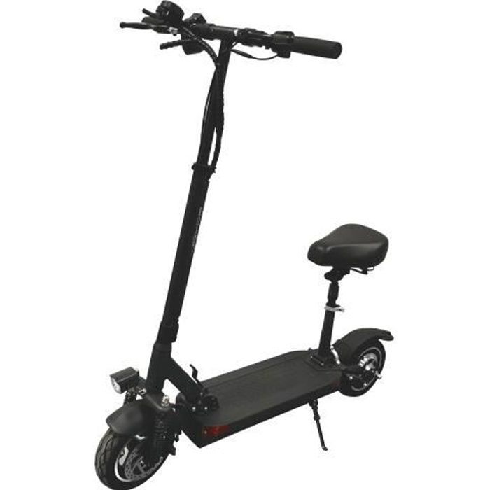 Le scooter électrique Joyor Y6-S noire avec une selle