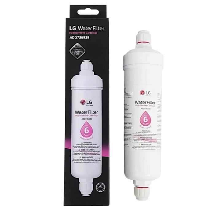 Filtre pour réfrigérateur LG ADQ73693901