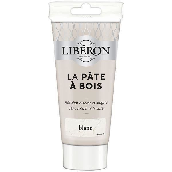 Pate à bois tube LIBERON - 150 g - Blanc