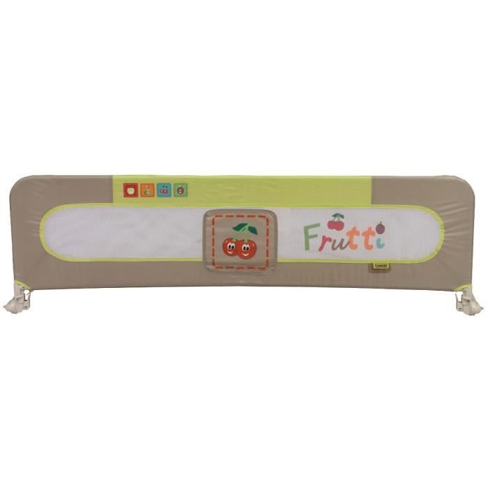 Barrière de lit enfant rabattable Kiwi - LOOPING - Longueur 145 cm - Universel - Réglable - Mixte