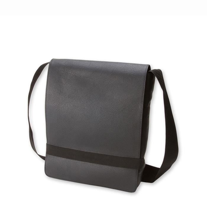 Sac Reporter Classique Edition Cuir Noir 30 NOIR - Cdiscount Bagagerie - Maroquinerie