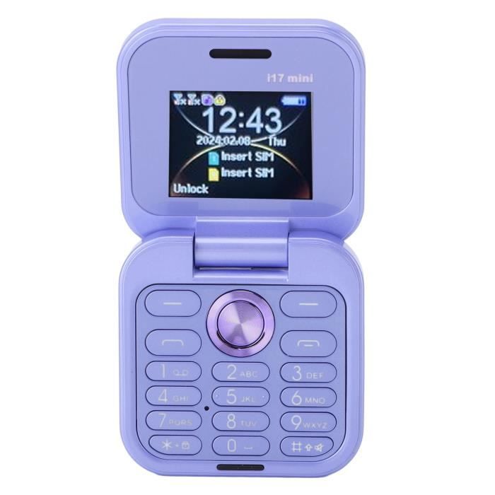 Téléphone Portable Flip A50 Pro Dual SIM - 2G, Lampe Torche, Enregistrement - Neuf