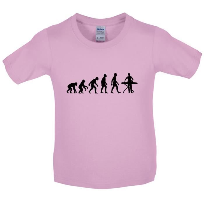 Viool compromis aflevering Dressdown volution de l'homme fer à repasser - T-shirt Enfant - Rose clair  - Cdiscount Prêt-à-Porter