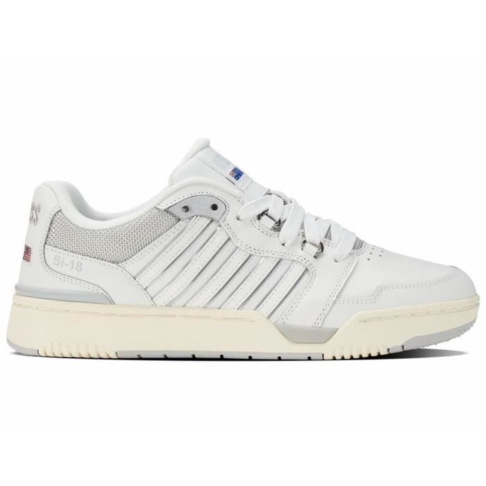 K-SWISS Baskets - K-SWISS - Si-18 Rival - Homme - Blanc - Confort et Amorti