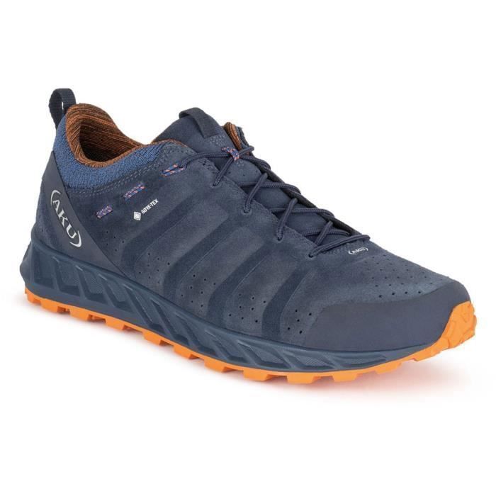 Chaussures de randonnée homme AKU Rapida Evo GTX - Bleu/Orange - Respirant - Terrain montagne Chaussures de randonnée homme AKU Rapida Evo GTX - Bleu/Orange - Respirant - Terrain montagne