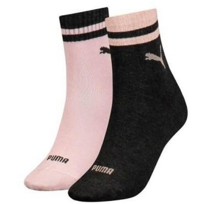 chaussette puma rose