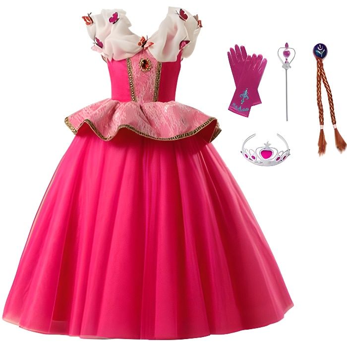 Déguisement Elsa Reine des Neiges 2 - FINDPITAYA - Rose - Enfant - Cosplay  Halloween Anniversaire - Cdiscount Jeux - Jouets