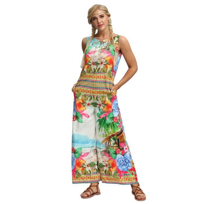 Combinaison Femme Yoga Gypsy Jogging Sarouel Pantalon Baggy Pantalon  Combinaison Multicolore - Cdiscount Prêt-à-Porter