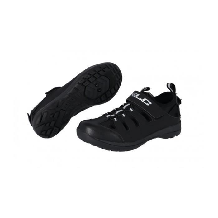 Chaussures de cyclisme XLC CB-L08 avec système Spd - noir - 44