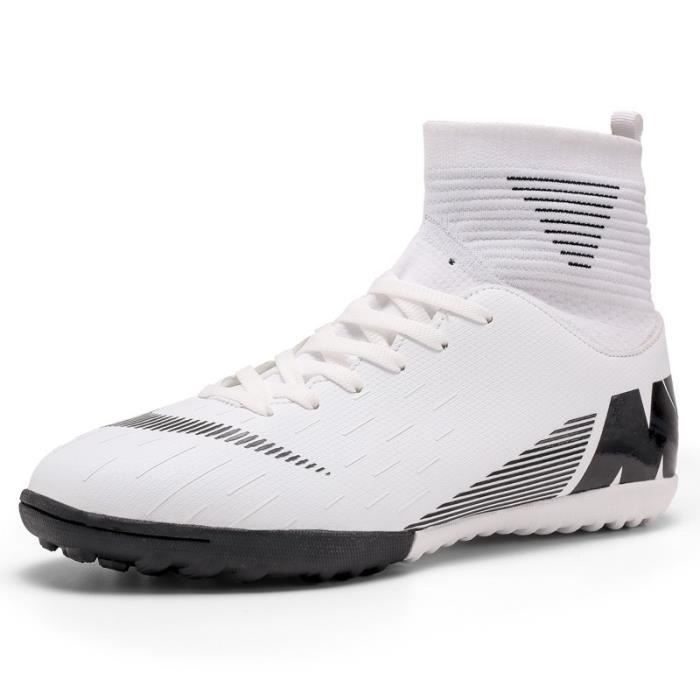 Chaussures De Football à Crampons Pour Hommes - Tiges Synthétiques Respirantes, Idéales Entraînement Et Match - 14