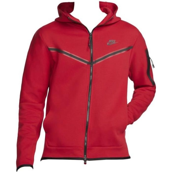 Veste survêtement Nike Tech Fleece or noir sur