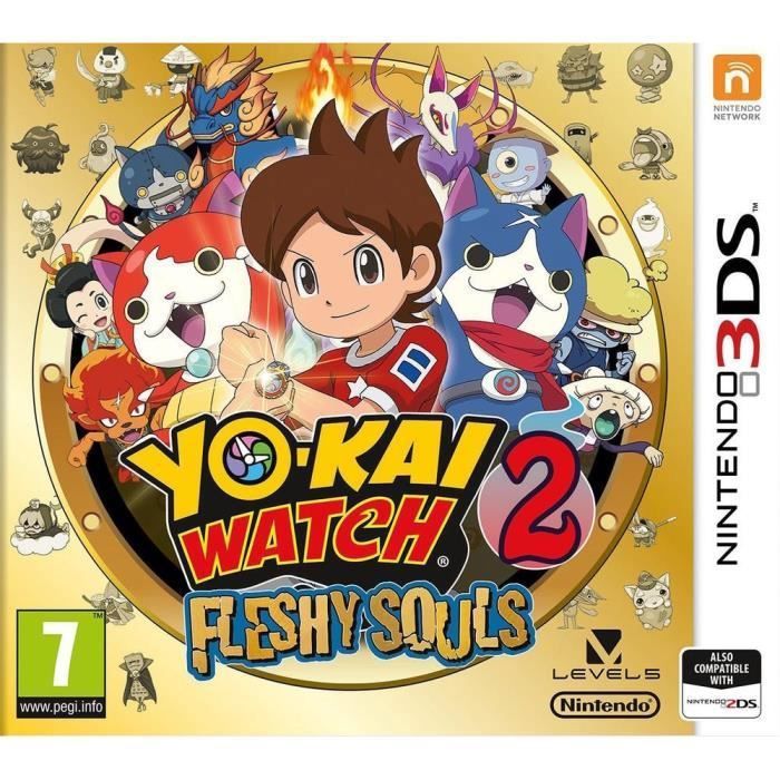 Yo-Kai Watch 2: Fleshy Souls (3DS) - Nintendo - Jeu De Rôle - Level 5 - 07 Avril 2017 - En Boîte